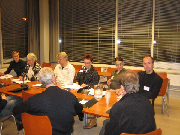 Smågruppsdiskussionen inleds.